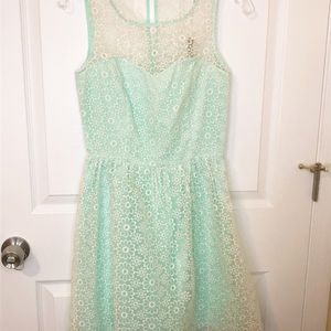 LC Lauren Conrad eyelet dress NWT